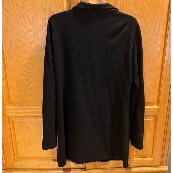 Caite Anthropologie Floral Embroidered Knit Jacket Size Medium - Picture 4 of 7